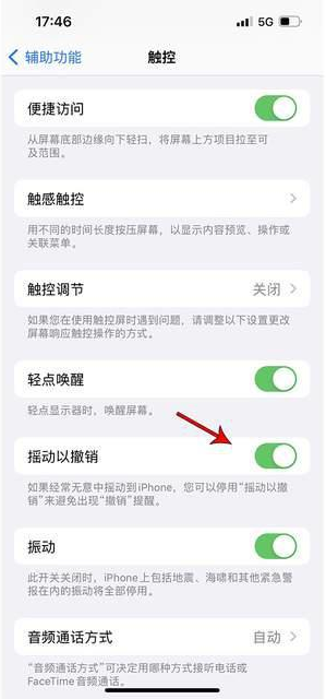 乡宁苹果手机维修分享iPhone手机如何设置摇一摇删除文字 